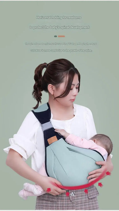 Child Carrier Wrap Multifunctional Baby Carrier Ring Sling for Baby Toddler Carrier Accessories Easy Carrying Artifact Ergonomic